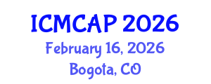 International Conference on Meteorology, Climatology and Atmospheric Physics (ICMCAP) February 16, 2026 - Bogota, Colombia