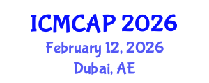 International Conference on Meteorology, Climatology and Atmospheric Physics (ICMCAP) February 12, 2026 - Dubai, United Arab Emirates International Conference on Meteorology, Climatology and Atmospheric Physics (ICMCAP) February 12, 2026 - Dubai, United Arab Emirates