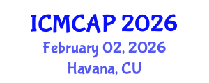 International Conference on Meteorology, Climatology and Atmospheric Physics (ICMCAP) February 02, 2026 - Havana, Cuba International Conference on Meteorology, Climatology and Atmospheric Physics (ICMCAP) February 02, 2026 - Havana, Cuba