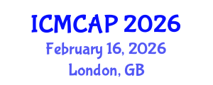 International Conference on Meteorology, Climatology and Atmospheric Physics (ICMCAP) February 16, 2026 - London, United Kingdom
