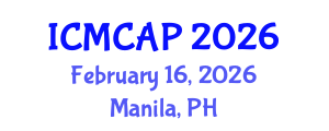 International Conference on Meteorology, Climatology and Atmospheric Physics (ICMCAP) February 16, 2026 - Manila, Philippines