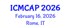 International Conference on Meteorology, Climatology and Atmospheric Physics (ICMCAP) February 16, 2026 - Rome, Italy International Conference on Meteorology, Climatology and Atmospheric Physics (ICMCAP) February 16, 2026 - Rome, Italy