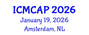 International Conference on Meteorology, Climatology and Atmospheric Physics (ICMCAP) January 19, 2026 - Amsterdam, Netherlands International Conference on Meteorology, Climatology and Atmospheric Physics (ICMCAP) January 19, 2026 - Amsterdam, Netherlands