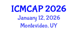 International Conference on Meteorology, Climatology and Atmospheric Physics (ICMCAP) January 12, 2026 - Montevideo, Uruguay International Conference on Meteorology, Climatology and Atmospheric Physics (ICMCAP) January 12, 2026 - Montevideo, Uruguay