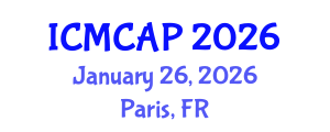International Conference on Meteorology, Climatology and Atmospheric Physics (ICMCAP) January 26, 2026 - Paris, France International Conference on Meteorology, Climatology and Atmospheric Physics (ICMCAP) January 26, 2026 - Paris, France