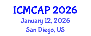 International Conference on Meteorology, Climatology and Atmospheric Physics (ICMCAP) January 12, 2026 - San Diego, United States International Conference on Meteorology, Climatology and Atmospheric Physics (ICMCAP) January 12, 2026 - San Diego, United States