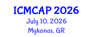International Conference on Meteorology, Climatology and Atmospheric Physics (ICMCAP) July 10, 2026 - Mykonos, Greece International Conference on Meteorology, Climatology and Atmospheric Physics (ICMCAP) July 10, 2026 - Mykonos, Greece