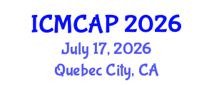 International Conference on Meteorology, Climatology and Atmospheric Physics (ICMCAP) July 17, 2026 - Quebec City, Canada International Conference on Meteorology, Climatology and Atmospheric Physics (ICMCAP) July 17, 2026 - Quebec City, Canada