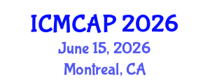 International Conference on Meteorology, Climatology and Atmospheric Physics (ICMCAP) June 15, 2026 - Montreal, Canada International Conference on Meteorology, Climatology and Atmospheric Physics (ICMCAP) June 15, 2026 - Montreal, Canada