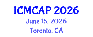 International Conference on Meteorology, Climatology and Atmospheric Physics (ICMCAP) June 15, 2026 - Toronto, Canada International Conference on Meteorology, Climatology and Atmospheric Physics (ICMCAP) June 15, 2026 - Toronto, Canada