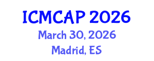 International Conference on Meteorology, Climatology and Atmospheric Physics (ICMCAP) March 30, 2026 - Madrid, Spain International Conference on Meteorology, Climatology and Atmospheric Physics (ICMCAP) March 30, 2026 - Madrid, Spain