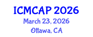 International Conference on Meteorology, Climatology and Atmospheric Physics (ICMCAP) March 23, 2026 - Ottawa, Canada