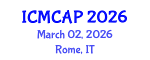 International Conference on Meteorology, Climatology and Atmospheric Physics (ICMCAP) March 02, 2026 - Rome, Italy