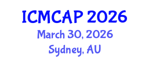 International Conference on Meteorology, Climatology and Atmospheric Physics (ICMCAP) March 30, 2026 - Sydney, Australia International Conference on Meteorology, Climatology and Atmospheric Physics (ICMCAP) March 30, 2026 - Sydney, Australia