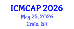 International Conference on Meteorology, Climatology and Atmospheric Physics (ICMCAP) May 25, 2026 - Crete, Greece International Conference on Meteorology, Climatology and Atmospheric Physics (ICMCAP) May 25, 2026 - Crete, Greece