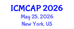 International Conference on Meteorology, Climatology and Atmospheric Physics (ICMCAP) May 25, 2026 - New York, United States International Conference on Meteorology, Climatology and Atmospheric Physics (ICMCAP) May 25, 2026 - New York, United States