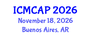 International Conference on Meteorology, Climatology and Atmospheric Physics (ICMCAP) November 18, 2026 - Buenos Aires, Argentina International Conference on Meteorology, Climatology and Atmospheric Physics (ICMCAP) November 18, 2026 - Buenos Aires, Argentina