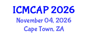 International Conference on Meteorology, Climatology and Atmospheric Physics (ICMCAP) November 04, 2026 - Cape Town, South Africa International Conference on Meteorology, Climatology and Atmospheric Physics (ICMCAP) November 04, 2026 - Cape Town, South Africa