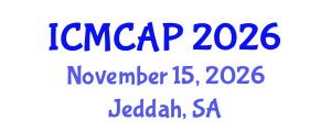 International Conference on Meteorology, Climatology and Atmospheric Physics (ICMCAP) November 15, 2026 - Jeddah, Saudi Arabia International Conference on Meteorology, Climatology and Atmospheric Physics (ICMCAP) November 15, 2026 - Jeddah, Saudi Arabia