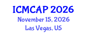 International Conference on Meteorology, Climatology and Atmospheric Physics (ICMCAP) November 15, 2026 - Las Vegas, United States International Conference on Meteorology, Climatology and Atmospheric Physics (ICMCAP) November 15, 2026 - Las Vegas, United States