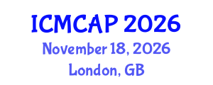 International Conference on Meteorology, Climatology and Atmospheric Physics (ICMCAP) November 18, 2026 - London, United Kingdom International Conference on Meteorology, Climatology and Atmospheric Physics (ICMCAP) November 18, 2026 - London, United Kingdom