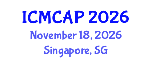 International Conference on Meteorology, Climatology and Atmospheric Physics (ICMCAP) November 18, 2026 - Singapore, Singapore International Conference on Meteorology, Climatology and Atmospheric Physics (ICMCAP) November 18, 2026 - Singapore, Singapore