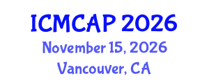 International Conference on Meteorology, Climatology and Atmospheric Physics (ICMCAP) November 15, 2026 - Vancouver, Canada International Conference on Meteorology, Climatology and Atmospheric Physics (ICMCAP) November 15, 2026 - Vancouver, Canada