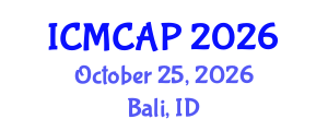 International Conference on Meteorology, Climatology and Atmospheric Physics (ICMCAP) October 25, 2026 - Bali, Indonesia International Conference on Meteorology, Climatology and Atmospheric Physics (ICMCAP) October 25, 2026 - Bali, Indonesia