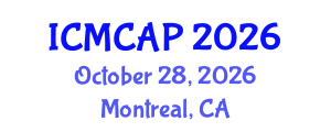 International Conference on Meteorology, Climatology and Atmospheric Physics (ICMCAP) October 28, 2026 - Montreal, Canada International Conference on Meteorology, Climatology and Atmospheric Physics (ICMCAP) October 28, 2026 - Montreal, Canada