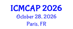 International Conference on Meteorology, Climatology and Atmospheric Physics (ICMCAP) October 28, 2026 - Paris, France International Conference on Meteorology, Climatology and Atmospheric Physics (ICMCAP) October 28, 2026 - Paris, France