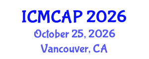 International Conference on Meteorology, Climatology and Atmospheric Physics (ICMCAP) October 25, 2026 - Vancouver, Canada International Conference on Meteorology, Climatology and Atmospheric Physics (ICMCAP) October 25, 2026 - Vancouver, Canada