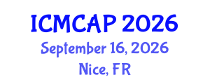 International Conference on Meteorology, Climatology and Atmospheric Physics (ICMCAP) September 16, 2026 - Nice, France