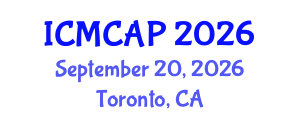 International Conference on Meteorology, Climatology and Atmospheric Physics (ICMCAP) September 20, 2026 - Toronto, Canada