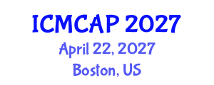 International Conference on Meteorology, Climatology and Atmospheric Physics (ICMCAP) April 22, 2027 - Boston, United States International Conference on Meteorology, Climatology and Atmospheric Physics (ICMCAP) April 22, 2027 - Boston, United States