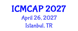 International Conference on Meteorology, Climatology and Atmospheric Physics (ICMCAP) April 26, 2027 - Istanbul, Turkey International Conference on Meteorology, Climatology and Atmospheric Physics (ICMCAP) April 26, 2027 - Istanbul, Turkey