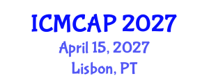 International Conference on Meteorology, Climatology and Atmospheric Physics (ICMCAP) April 15, 2027 - Lisbon, Portugal International Conference on Meteorology, Climatology and Atmospheric Physics (ICMCAP) April 15, 2027 - Lisbon, Portugal