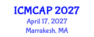 International Conference on Meteorology, Climatology and Atmospheric Physics (ICMCAP) April 17, 2027 - Marrakesh, Morocco International Conference on Meteorology, Climatology and Atmospheric Physics (ICMCAP) April 17, 2027 - Marrakesh, Morocco