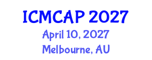 International Conference on Meteorology, Climatology and Atmospheric Physics (ICMCAP) April 10, 2027 - Melbourne, Australia International Conference on Meteorology, Climatology and Atmospheric Physics (ICMCAP) April 10, 2027 - Melbourne, Australia