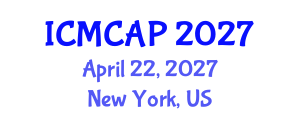 International Conference on Meteorology, Climatology and Atmospheric Physics (ICMCAP) April 22, 2027 - New York, United States International Conference on Meteorology, Climatology and Atmospheric Physics (ICMCAP) April 22, 2027 - New York, United States