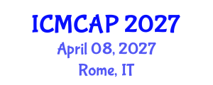 International Conference on Meteorology, Climatology and Atmospheric Physics (ICMCAP) April 08, 2027 - Rome, Italy International Conference on Meteorology, Climatology and Atmospheric Physics (ICMCAP) April 08, 2027 - Rome, Italy