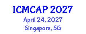 International Conference on Meteorology, Climatology and Atmospheric Physics (ICMCAP) April 24, 2027 - Singapore, Singapore International Conference on Meteorology, Climatology and Atmospheric Physics (ICMCAP) April 24, 2027 - Singapore, Singapore