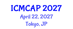 International Conference on Meteorology, Climatology and Atmospheric Physics (ICMCAP) April 22, 2027 - Tokyo, Japan International Conference on Meteorology, Climatology and Atmospheric Physics (ICMCAP) April 22, 2027 - Tokyo, Japan