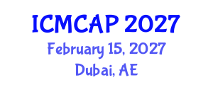International Conference on Meteorology, Climatology and Atmospheric Physics (ICMCAP) February 15, 2027 - Dubai, United Arab Emirates International Conference on Meteorology, Climatology and Atmospheric Physics (ICMCAP) February 15, 2027 - Dubai, United Arab Emirates
