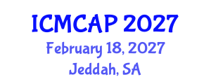 International Conference on Meteorology, Climatology and Atmospheric Physics (ICMCAP) February 18, 2027 - Jeddah, Saudi Arabia International Conference on Meteorology, Climatology and Atmospheric Physics (ICMCAP) February 18, 2027 - Jeddah, Saudi Arabia