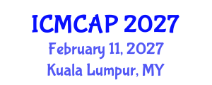 International Conference on Meteorology, Climatology and Atmospheric Physics (ICMCAP) February 11, 2027 - Kuala Lumpur, Malaysia International Conference on Meteorology, Climatology and Atmospheric Physics (ICMCAP) February 11, 2027 - Kuala Lumpur, Malaysia