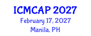 International Conference on Meteorology, Climatology and Atmospheric Physics (ICMCAP) February 17, 2027 - Manila, Philippines