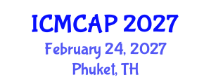 International Conference on Meteorology, Climatology and Atmospheric Physics (ICMCAP) February 24, 2027 - Phuket, Thailand International Conference on Meteorology, Climatology and Atmospheric Physics (ICMCAP) February 24, 2027 - Phuket, Thailand