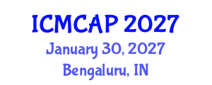 International Conference on Meteorology, Climatology and Atmospheric Physics (ICMCAP) January 30, 2027 - Bengaluru, India International Conference on Meteorology, Climatology and Atmospheric Physics (ICMCAP) January 30, 2027 - Bengaluru, India