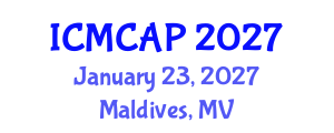 International Conference on Meteorology, Climatology and Atmospheric Physics (ICMCAP) January 23, 2027 - Maldives, Maldives International Conference on Meteorology, Climatology and Atmospheric Physics (ICMCAP) January 23, 2027 - Maldives, Maldives