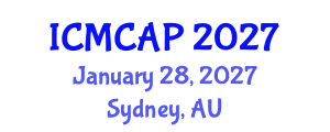 International Conference on Meteorology, Climatology and Atmospheric Physics (ICMCAP) January 28, 2027 - Sydney, Australia International Conference on Meteorology, Climatology and Atmospheric Physics (ICMCAP) January 28, 2027 - Sydney, Australia